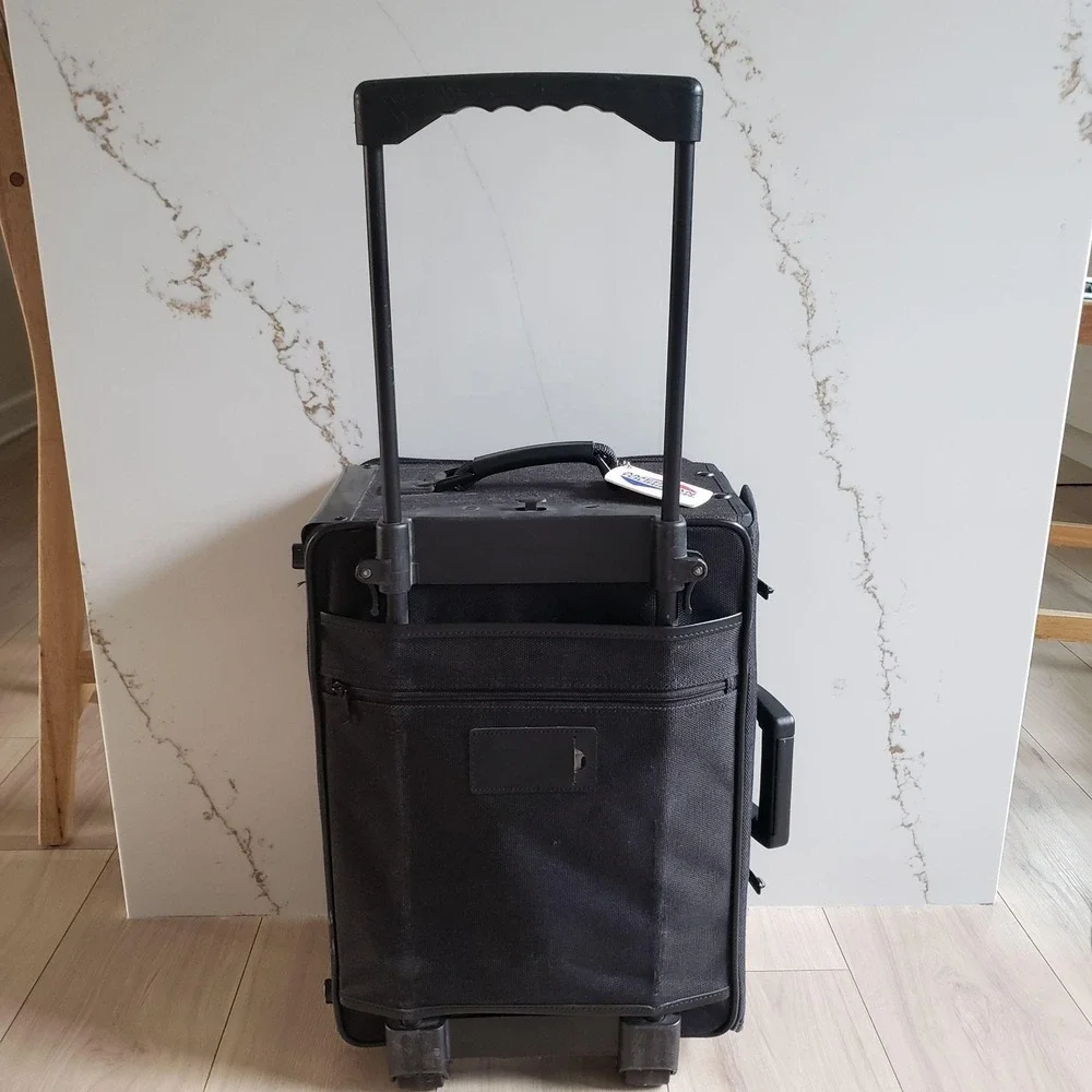 USL Litigation Roller Bag L Black 18
